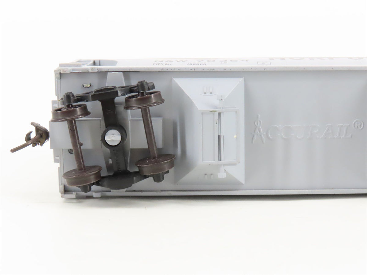HO Scale Accurail N&amp;W Norfolk &amp; Western 3-Bay Covered Hopper #70364
