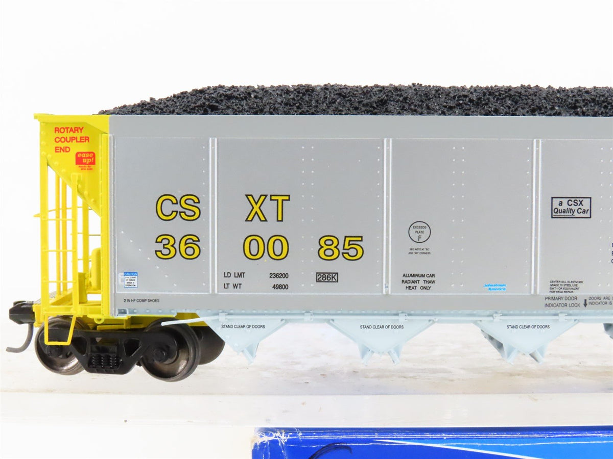 HO Scale ExactRail Evolution EE-1303-36 CSXT CSX 5-Bay Hopper #360085 w/ Load