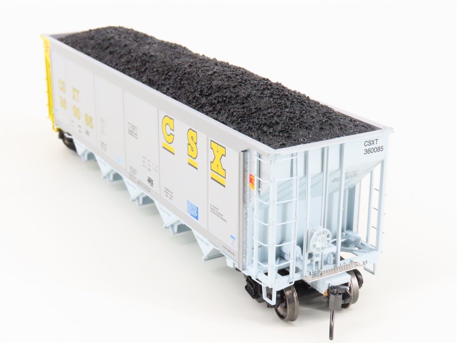 HO Scale ExactRail Evolution EE-1303-36 CSXT CSX 5-Bay Hopper #360085 w/ Load