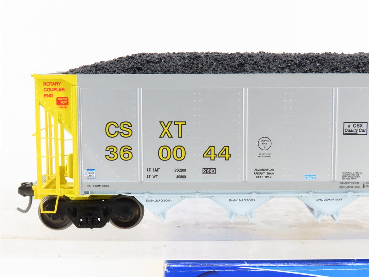 HO Scale ExactRail Evolution EE-1303-17 CSXT CSX 5-Bay Hopper #360044 w/ Load