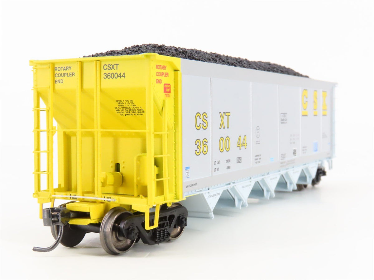 HO Scale ExactRail Evolution EE-1303-17 CSXT CSX 5-Bay Hopper #360044 w/ Load