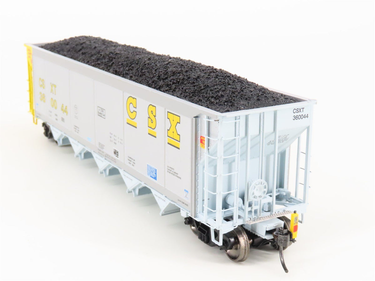 HO Scale ExactRail Evolution EE-1303-17 CSXT CSX 5-Bay Hopper #360044 w/ Load