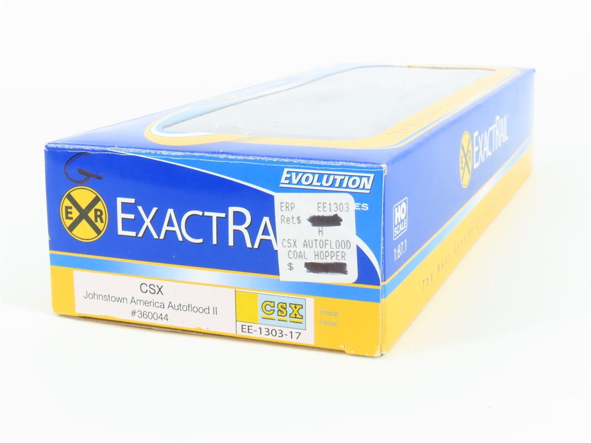 HO Scale ExactRail Evolution EE-1303-17 CSXT CSX 5-Bay Hopper #360044 w/ Load