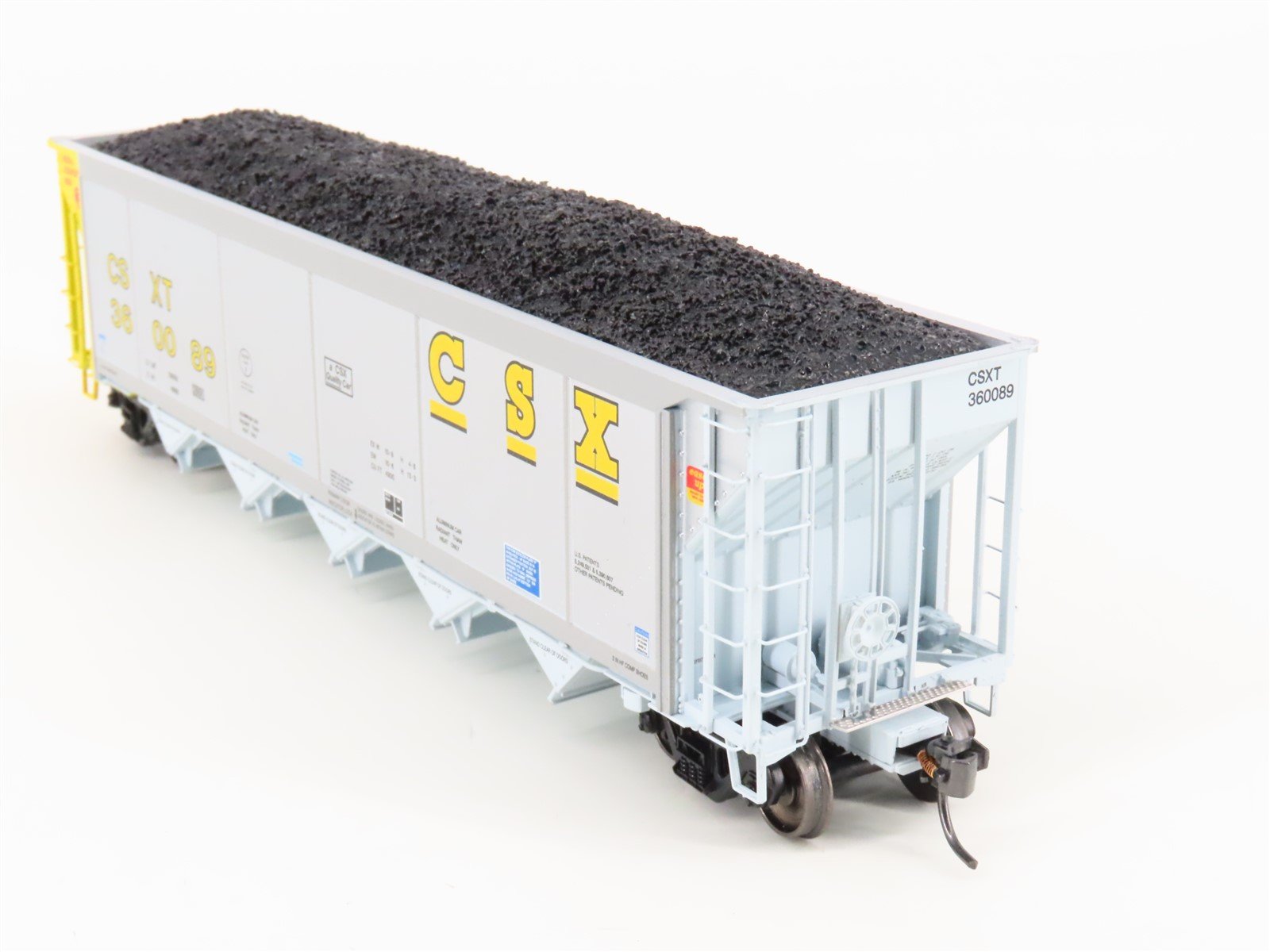 HO Scale ExactRail Evolution EE-1303-37 CSXT CSX 5-Bay Hopper #360089 w/ Load