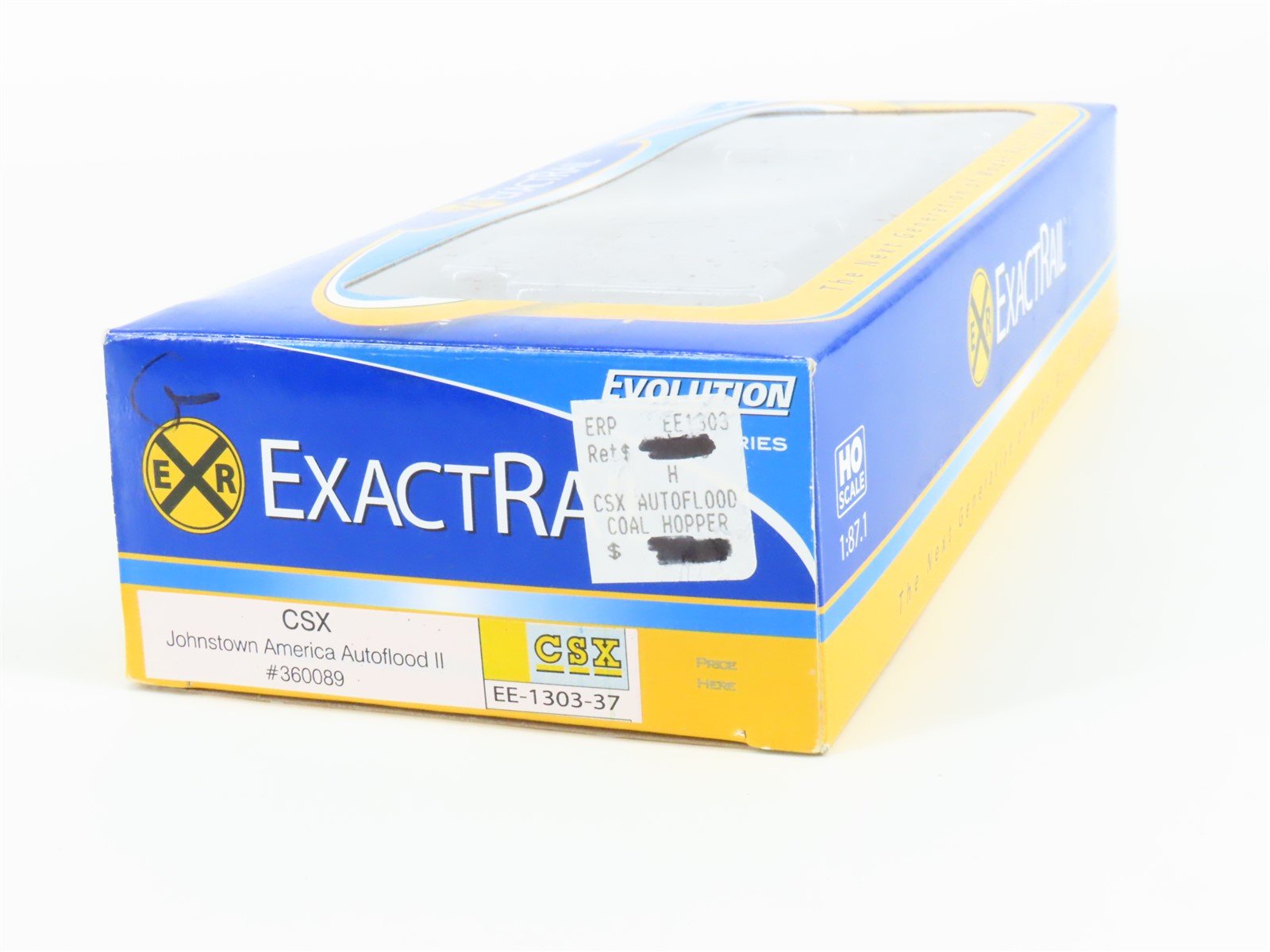HO Scale ExactRail Evolution EE-1303-37 CSXT CSX 5-Bay Hopper #360089 w/ Load