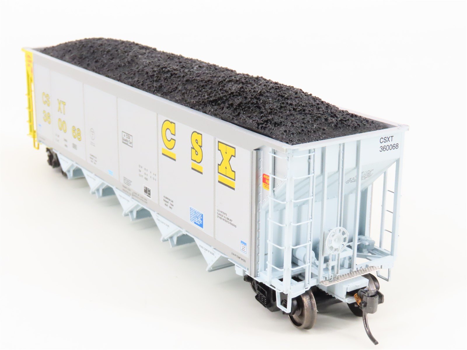 HO Scale ExactRail Evolution EE-1303-26 CSXT CSX 5-Bay Hopper #360068 w/ Load