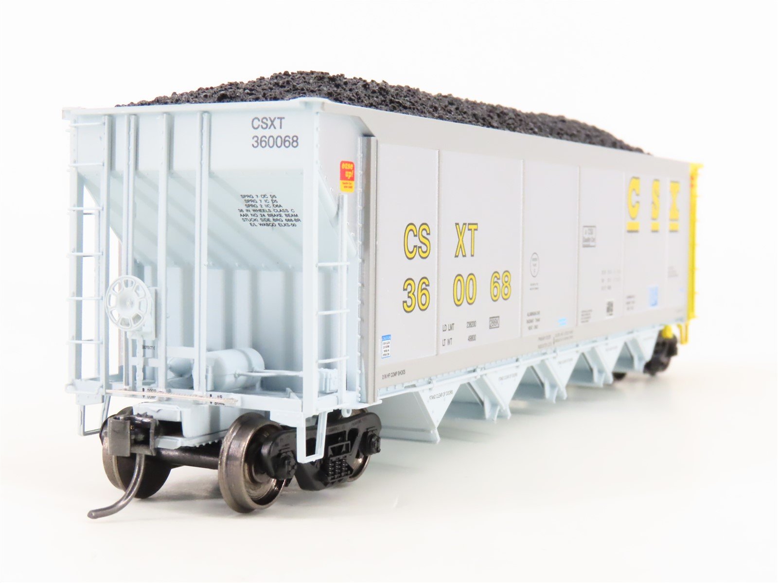HO Scale ExactRail Evolution EE-1303-26 CSXT CSX 5-Bay Hopper #360068 w/ Load