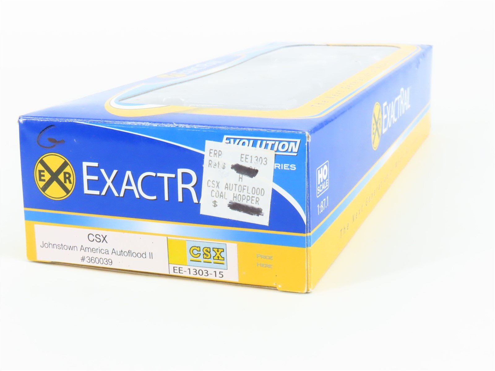HO Scale ExactRail Evolution EE-1303-15 CSXT CSX 5-Bay Hopper #360039 w/ Load