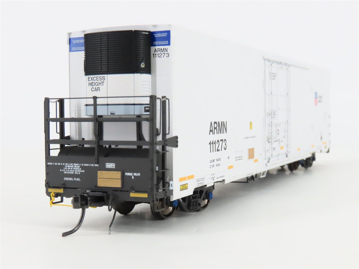 HO ExactRail Platinum EP-81050-30 ARMN UP 64&#39; TRINCool Ph. III Reefer #111273