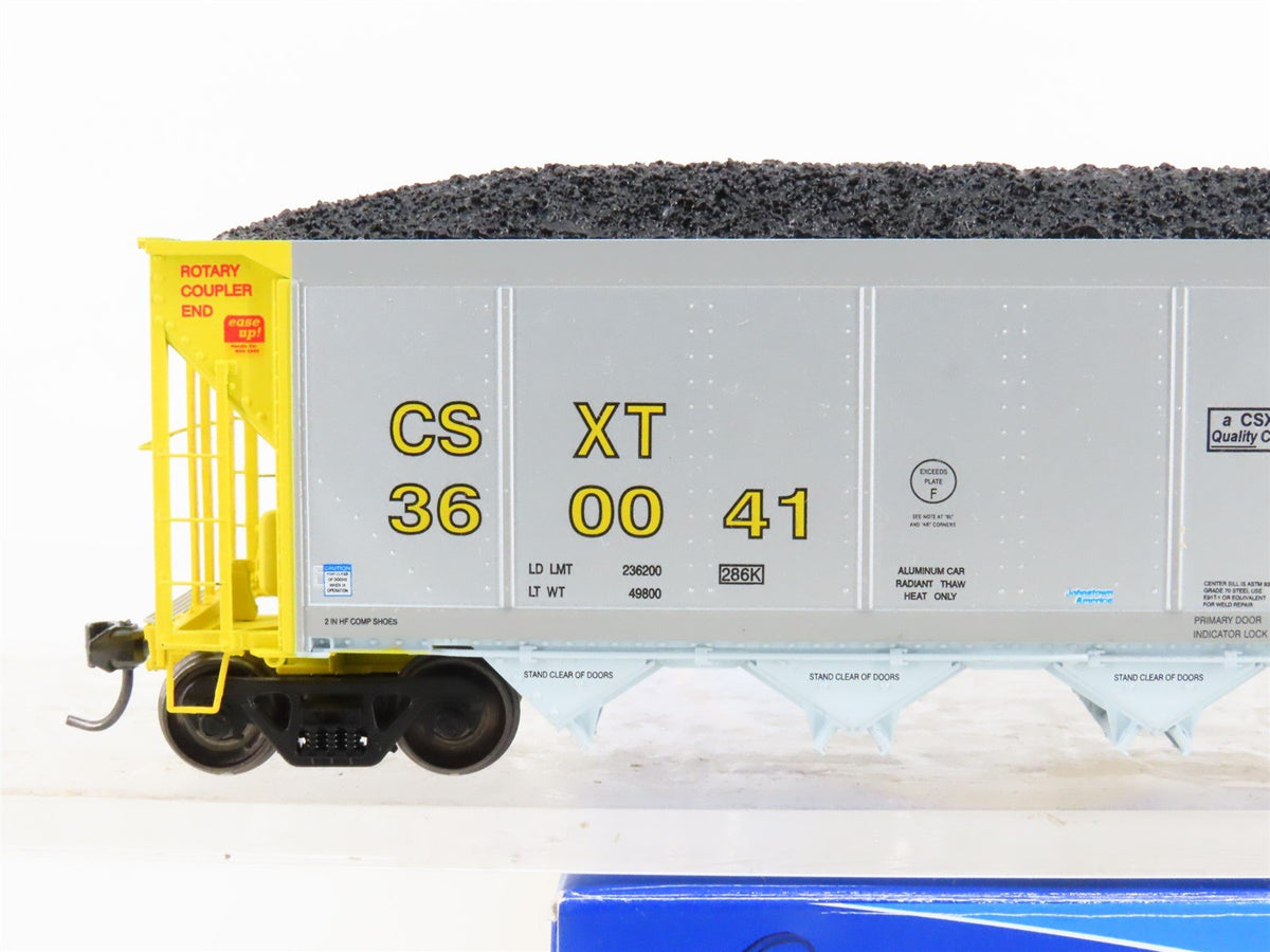 HO Scale ExactRail Evolution EE-1303-16 CSXT CSX 5-Bay Hopper #360041 w/ Load