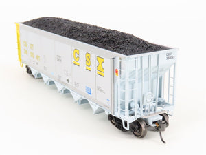 HO Scale ExactRail Evolution EE-1303-16 CSXT CSX 5-Bay Hopper #360041 w/ Load