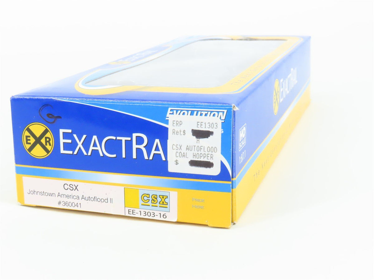 HO Scale ExactRail Evolution EE-1303-16 CSXT CSX 5-Bay Hopper #360041 w/ Load