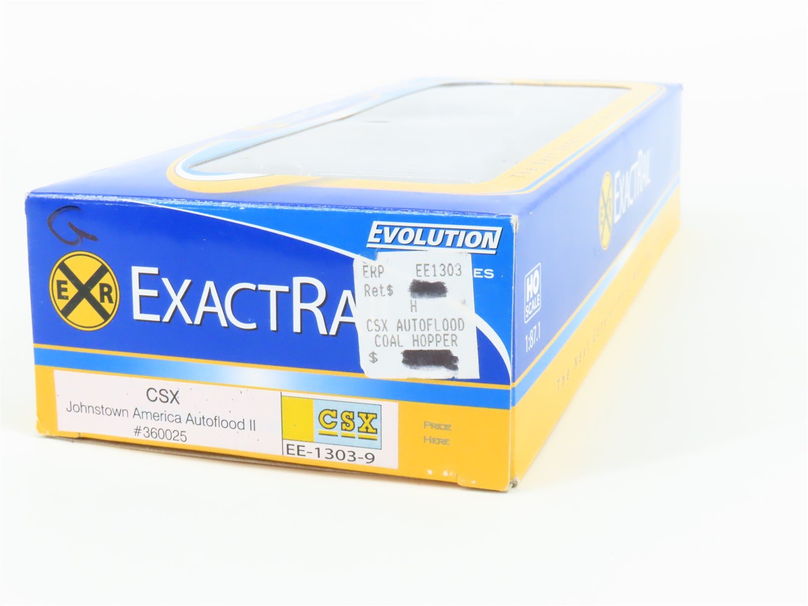 HO Scale ExactRail Evolution EE-1303-9 CSXT CSX 5-Bay Hopper #360025 w/ Load
