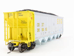 HO Scale ExactRail Evolution EE-1303-24 CSXT CSX 5-Bay Hopper #360062 w/ Load