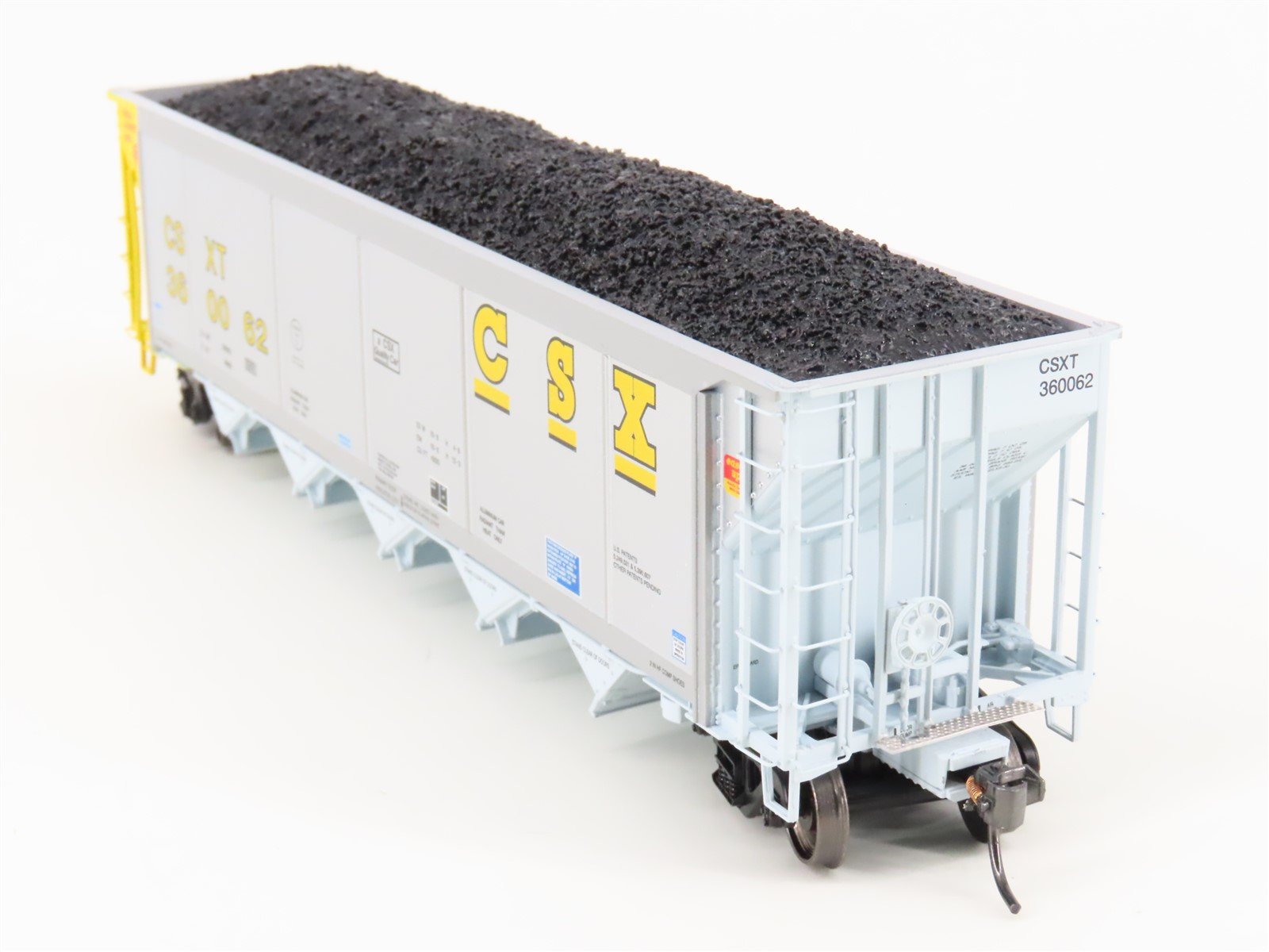 HO Scale ExactRail Evolution EE-1303-24 CSXT CSX 5-Bay Hopper #360062 w/ Load