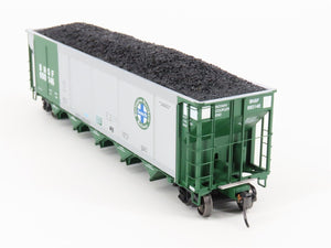 HO Scale ExactRail Evolution EE-1302-9 BNSF Railway 5-Bay Hopper #650146 w/ Load