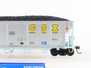 HO Scale ExactRail Evolution EE-1303-23 CSXT CSX 5-Bay Hopper #360059 w/ Load