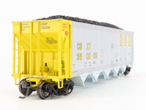 HO Scale ExactRail Evolution EE-1303-23 CSXT CSX 5-Bay Hopper #360059 w/ Load