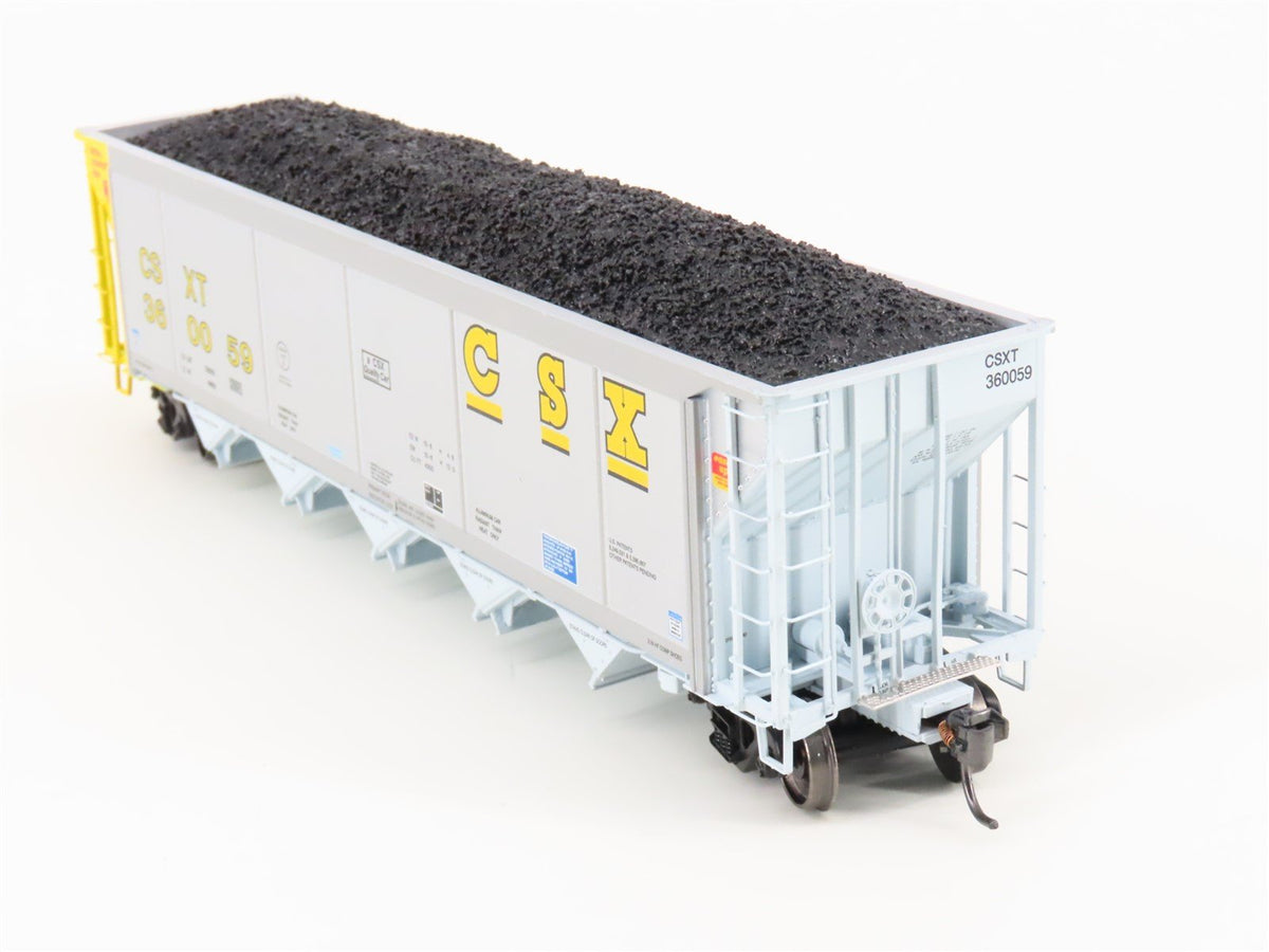 HO Scale ExactRail Evolution EE-1303-23 CSXT CSX 5-Bay Hopper #360059 w/ Load