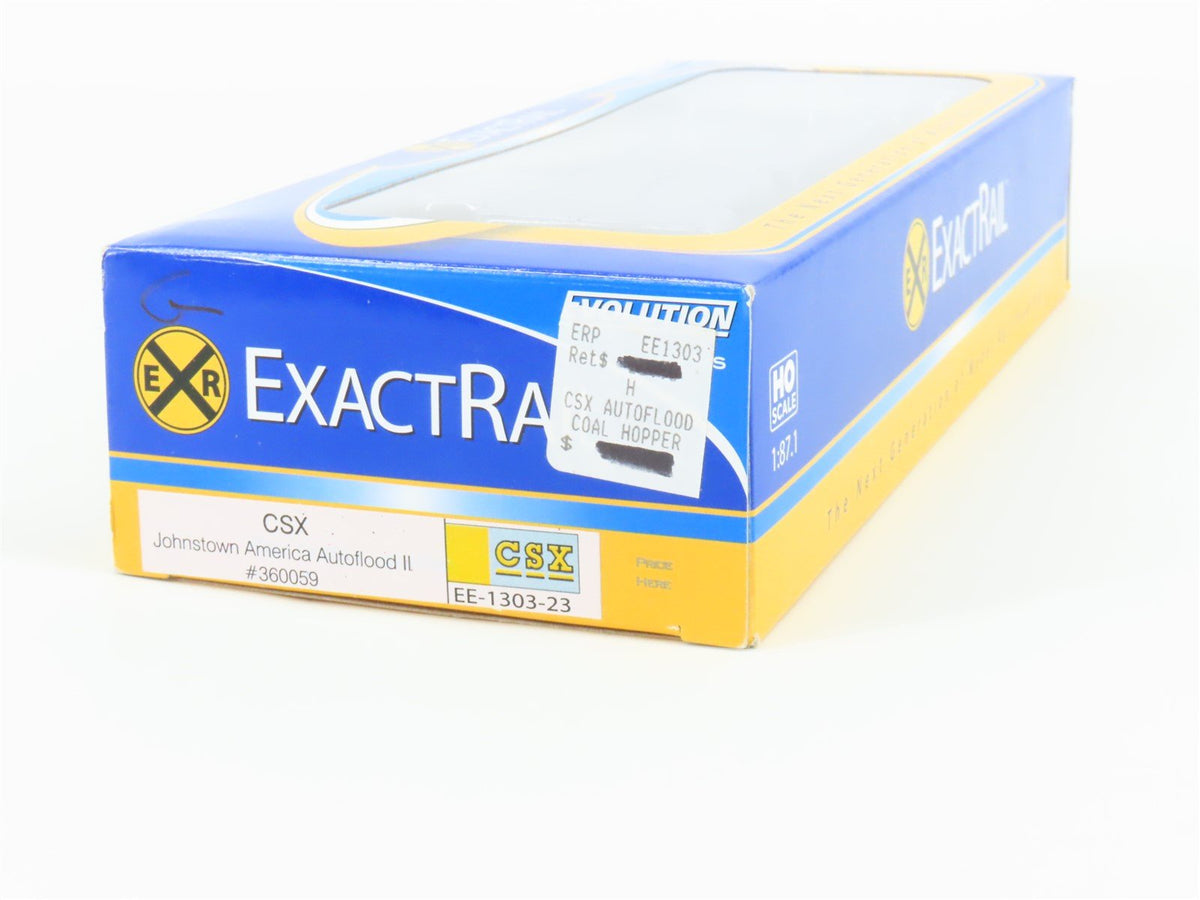 HO Scale ExactRail Evolution EE-1303-23 CSXT CSX 5-Bay Hopper #360059 w/ Load