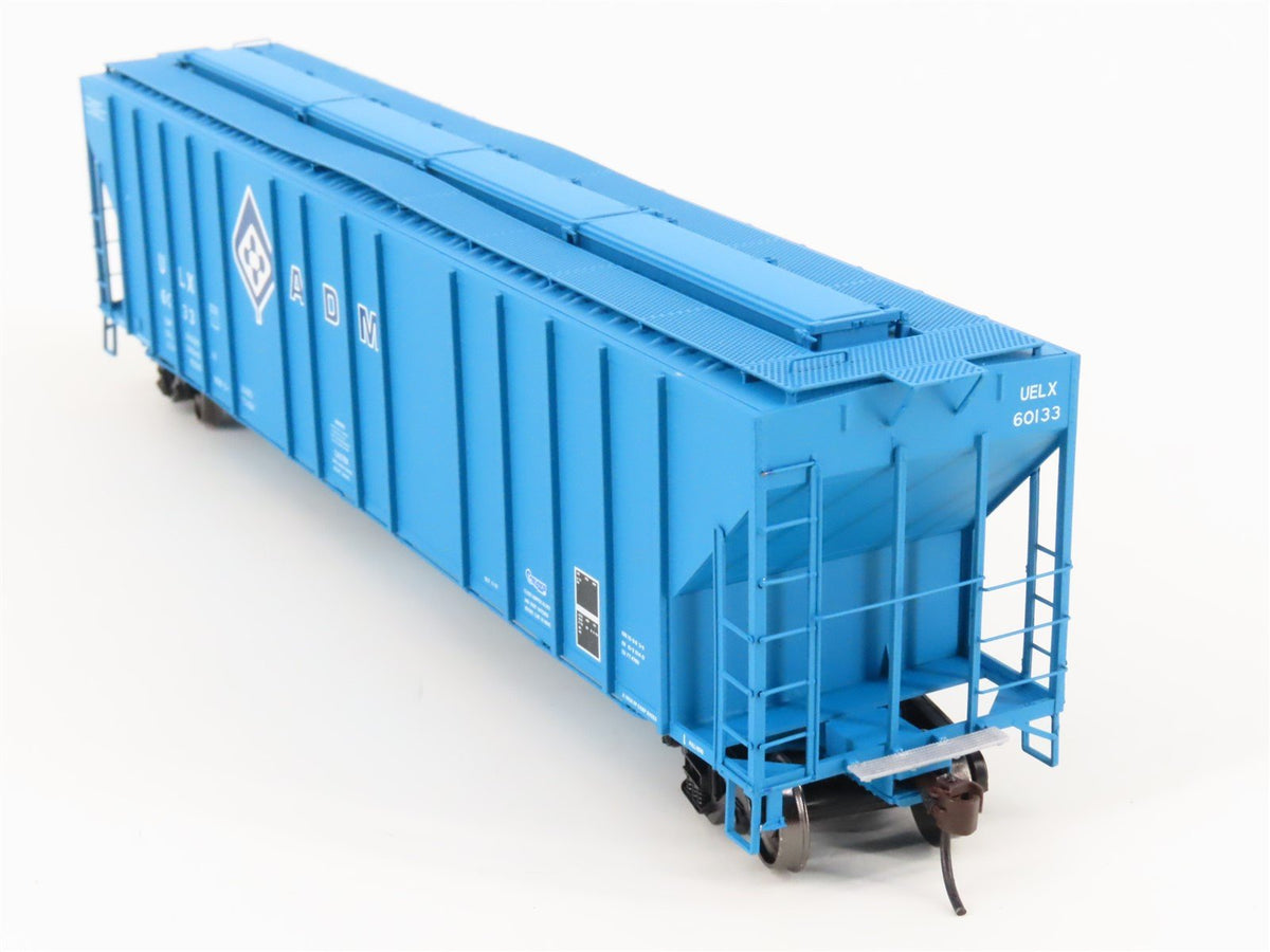 HO Scale ExactRail Evolution EE-1706-5 UELX ADM Milling Co. 3-Bay Hopper #60133
