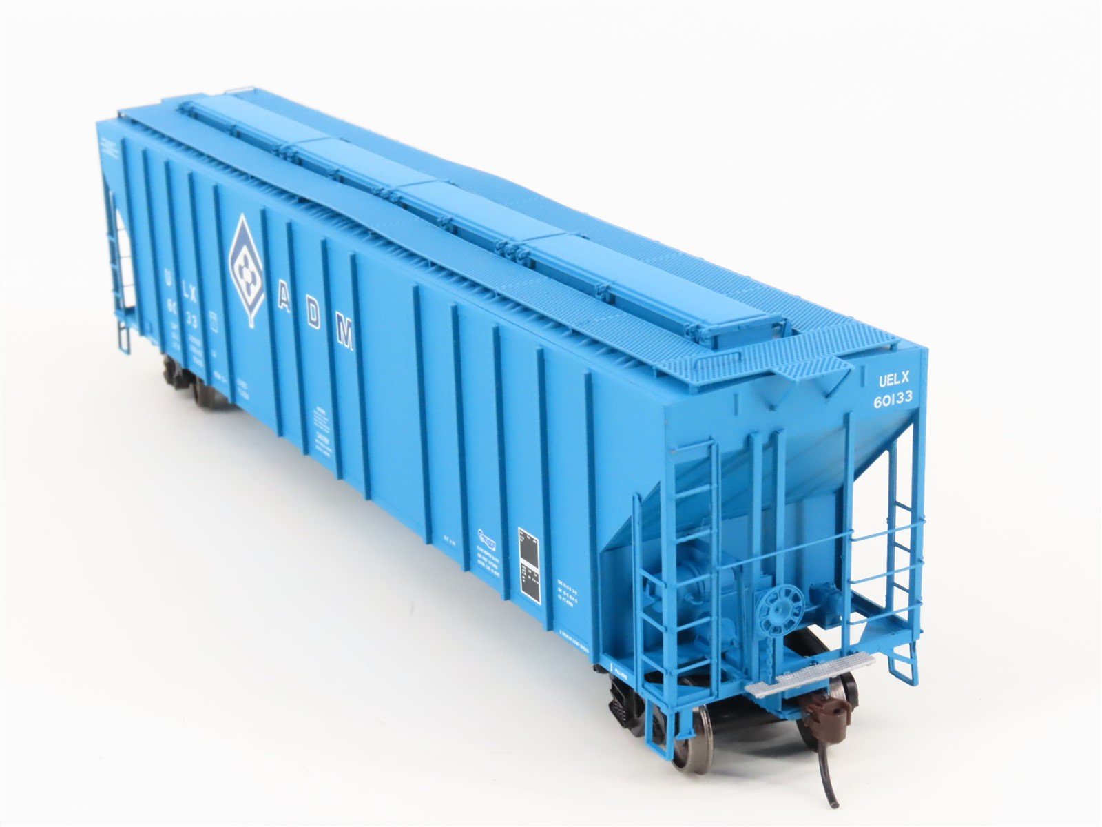 HO Scale ExactRail Evolution EE-1706-5 UELX ADM Milling Co. 3-Bay Hopper #60133