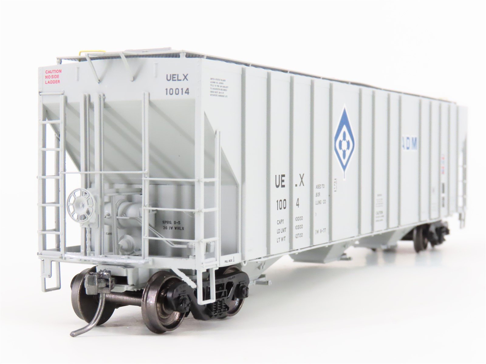 HO Scale ExactRail Evolution EE-1719-3 UELX ADM Milling Co. 3-Bay Hopper #10014