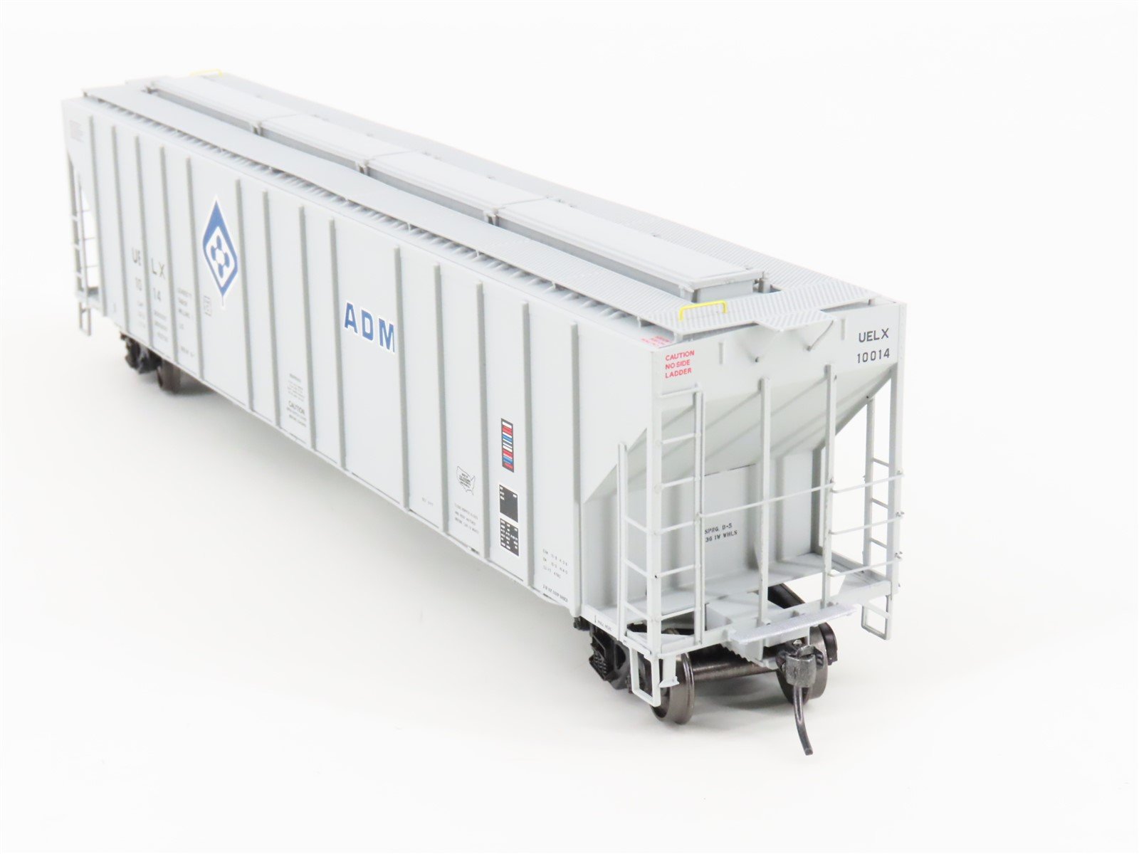 HO Scale ExactRail Evolution EE-1719-3 UELX ADM Milling Co. 3-Bay Hopper #10014