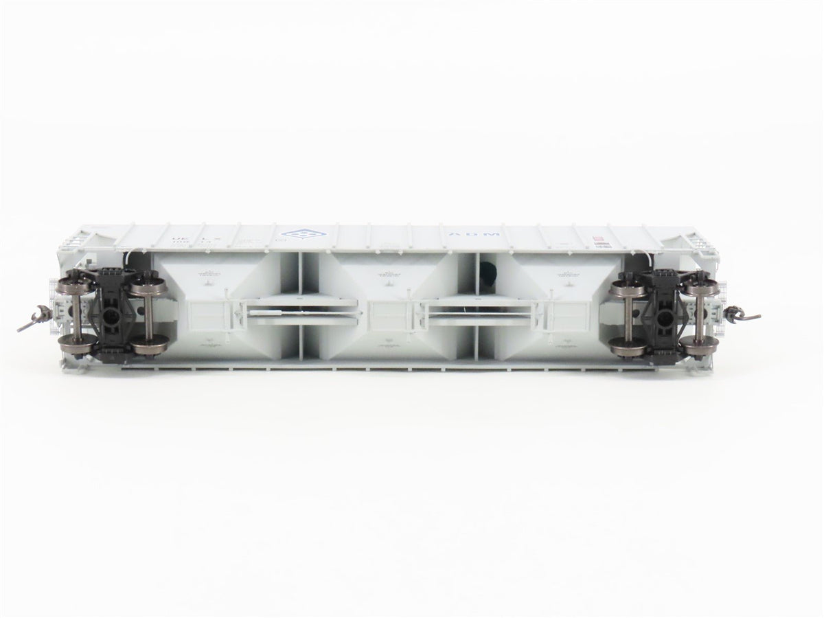 HO Scale ExactRail Evolution EE-1719-3 UELX ADM Milling Co. 3-Bay Hopper #10014