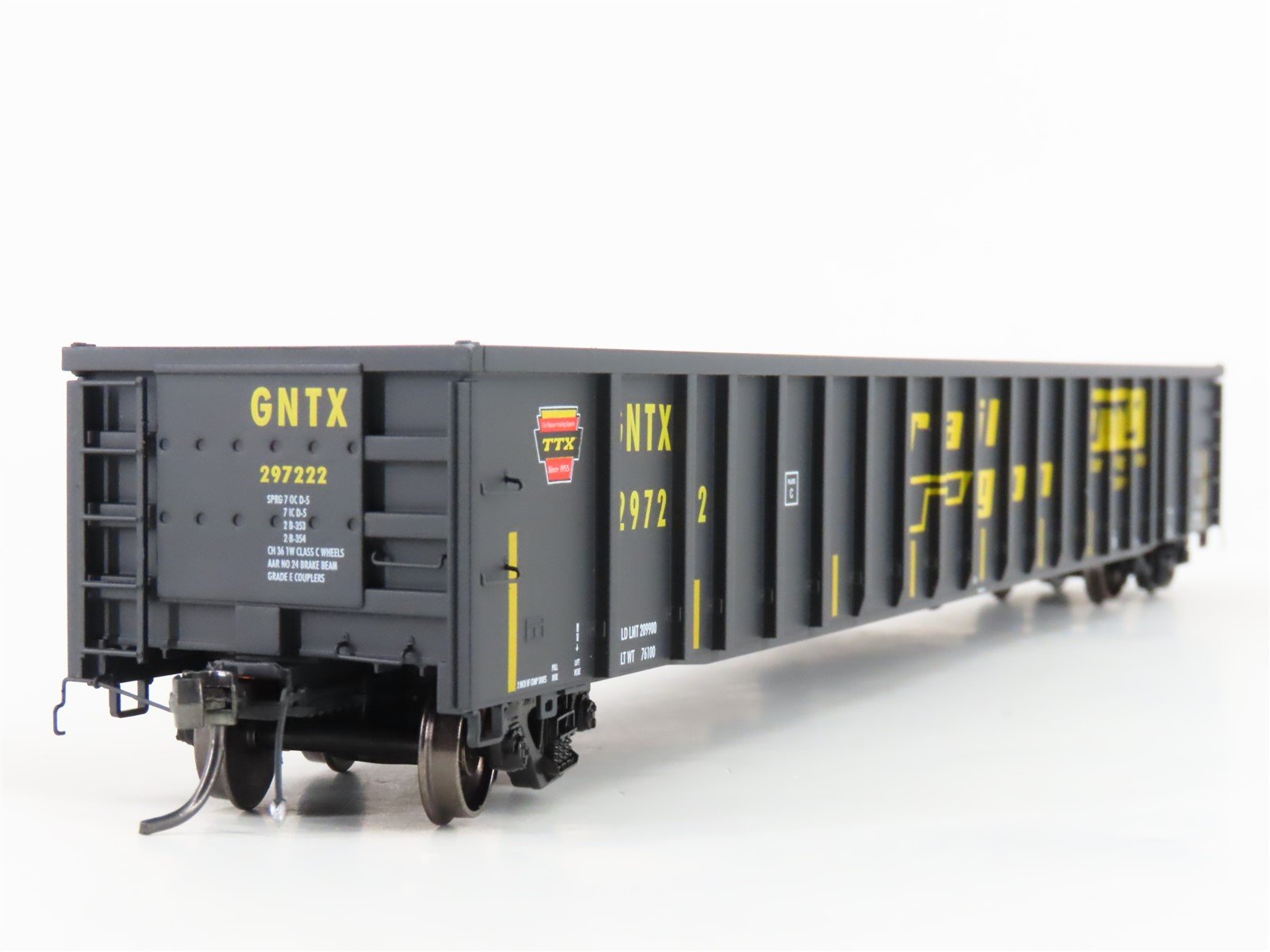 HO Scale ExactRail Platinum EP-80704-5 GNTX TTX Railgon Thrall Gondola #297222