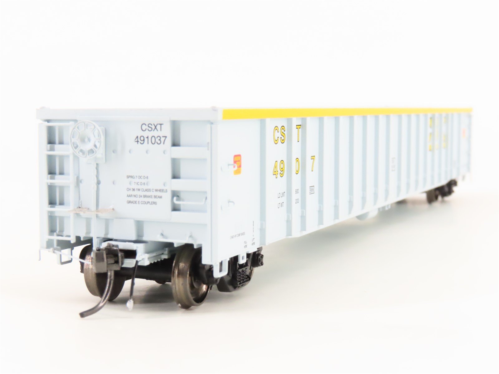 HO Scale ExactRail Platinum EP-80701-7 CSXT CSX Thrall Gondola #491037