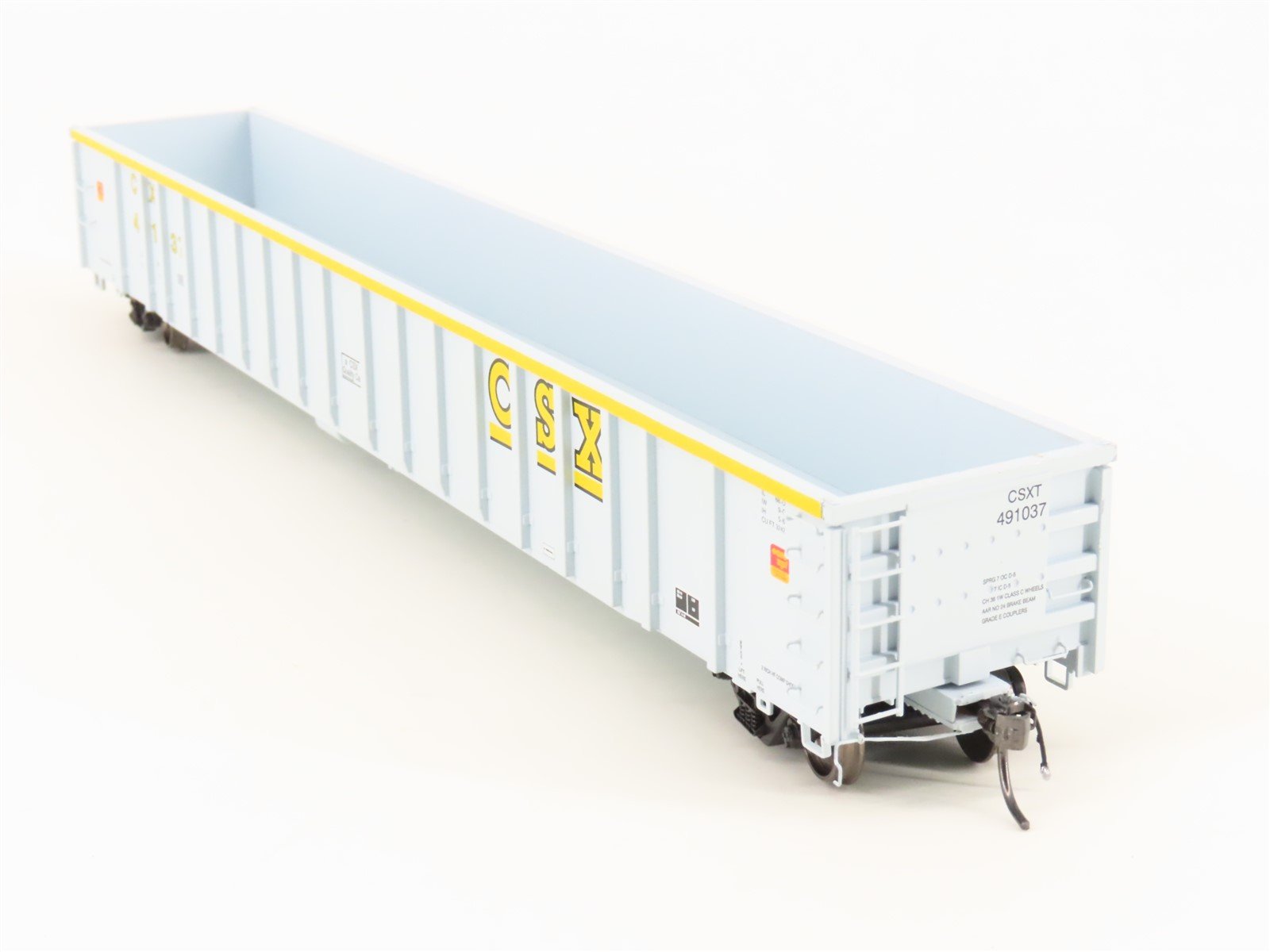 HO Scale ExactRail Platinum EP-80701-7 CSXT CSX Thrall Gondola #491037