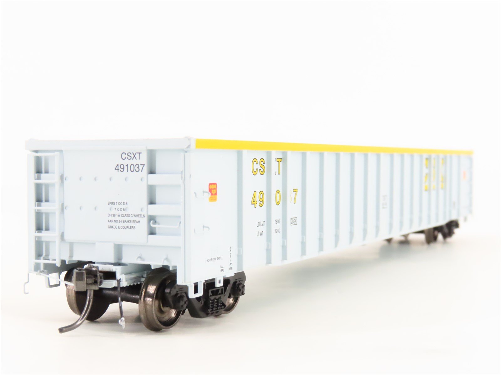 HO Scale ExactRail Platinum EP-80701-7 CSXT CSX Thrall Gondola #491037
