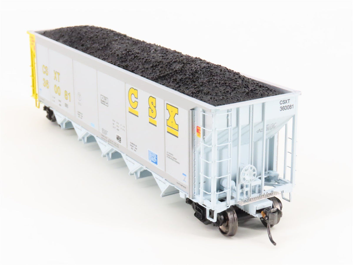 HO Scale ExactRail Evolution EE-1303-33 CSXT CSX 5-Bay Hopper #360081 w/ Load