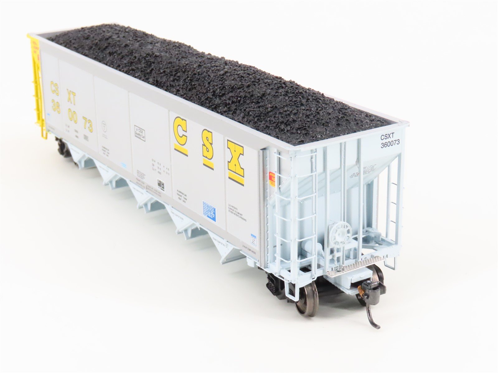 HO Scale ExactRail Evolution EE-1303-28 CSXT CSX 5-Bay Hopper #360073 w/ Load