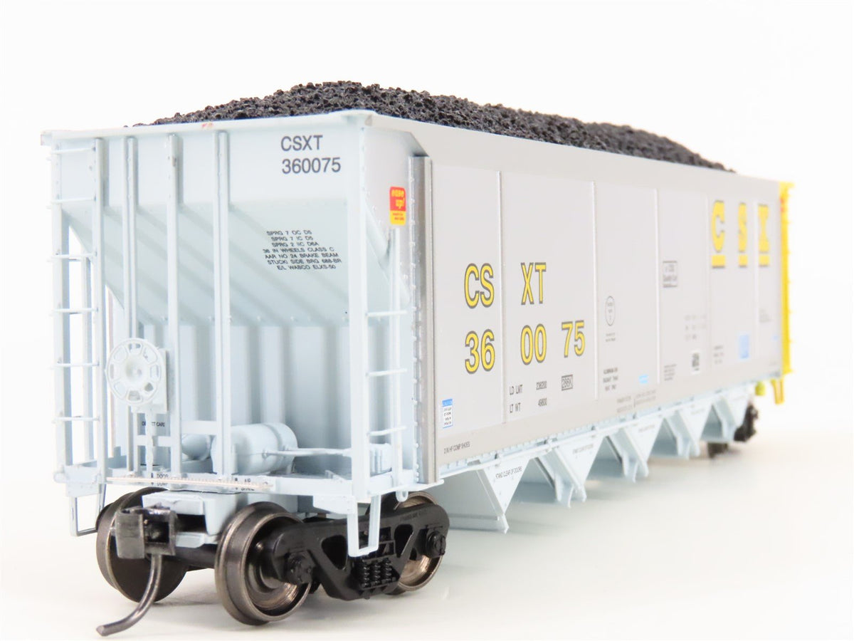 HO Scale ExactRail Evolution EE-1303-29 CSXT CSX 5-Bay Hopper #360075 w/ Load