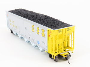 HO Scale ExactRail Evolution EE-1303-29 CSXT CSX 5-Bay Hopper #360075 w/ Load