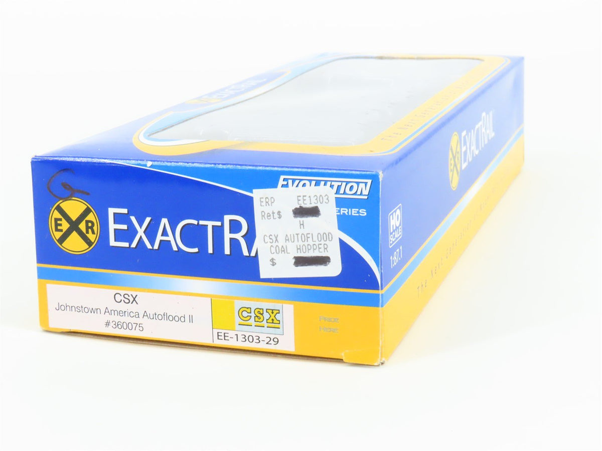 HO Scale ExactRail Evolution EE-1303-29 CSXT CSX 5-Bay Hopper #360075 w/ Load