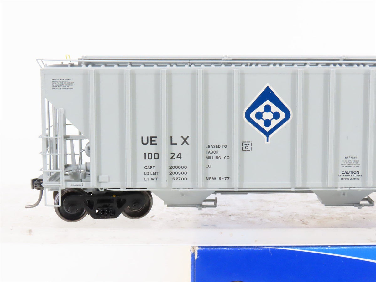 HO Scale ExactRail Evolution EE-1719-6 UELX ADM Milling Co. 3-Bay Hopper #10024