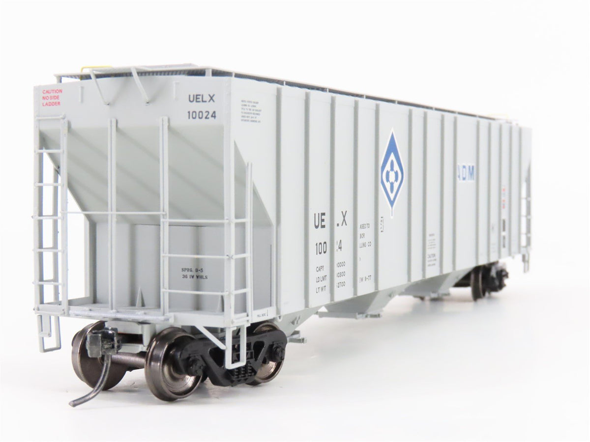 HO Scale ExactRail Evolution EE-1719-6 UELX ADM Milling Co. 3-Bay Hopper #10024