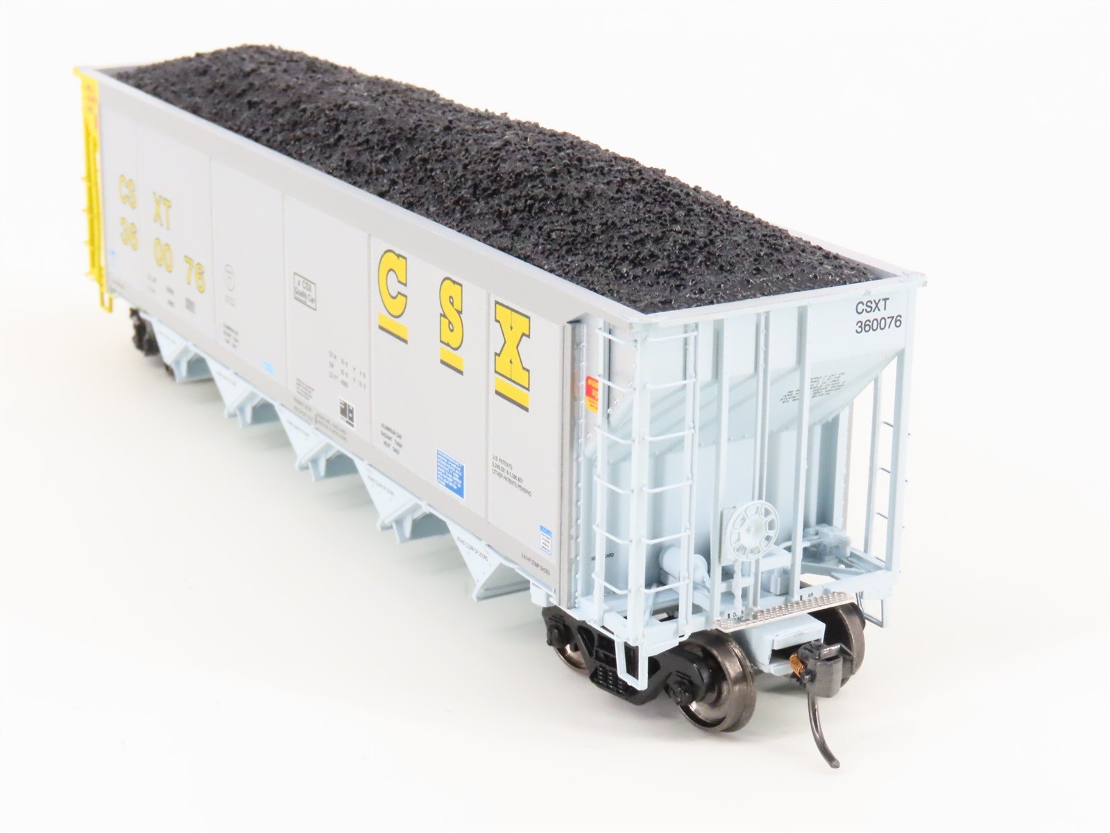 HO Scale ExactRail Evolution EE-1303-30 CSXT CSX 5-Bay Hopper #360076 w/ Load