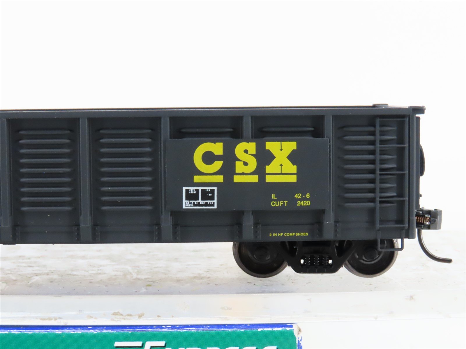 HO Scale ExactRail Express EX-1207-2 CSXT CSX Gunderson Gondola #363178