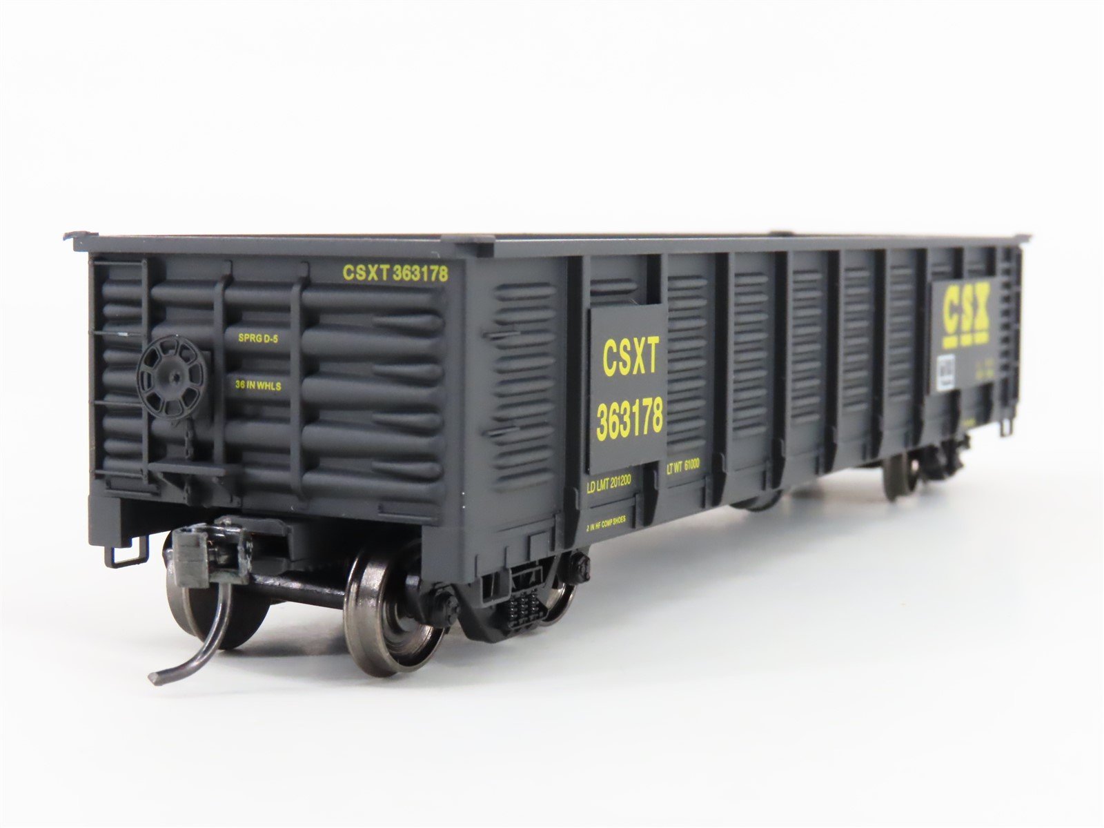 HO Scale ExactRail Express EX-1207-2 CSXT CSX Gunderson Gondola #363178