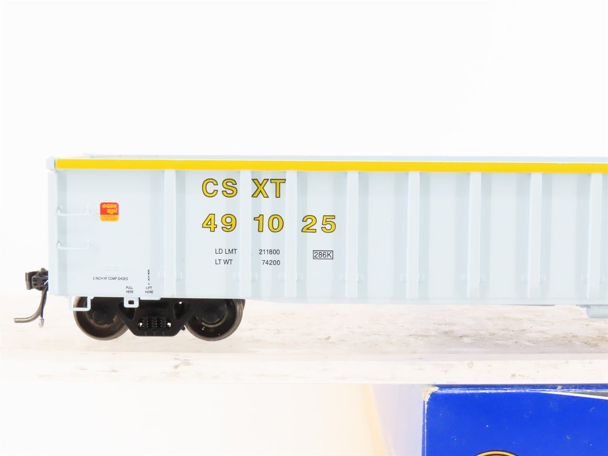 HO Scale ExactRail Platinum EP-80701-6 CSXT CSX Thrall Gondola #491025