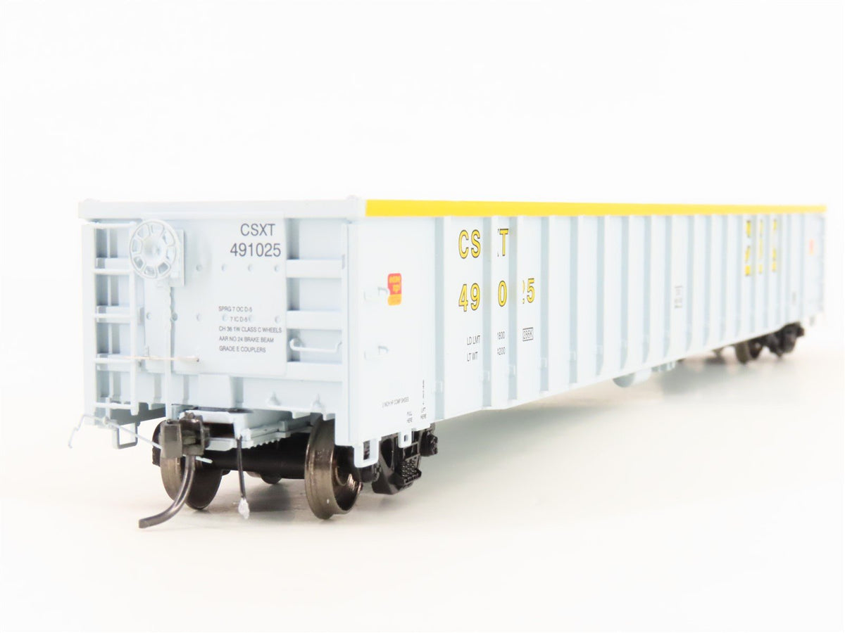 HO Scale ExactRail Platinum EP-80701-6 CSXT CSX Thrall Gondola #491025