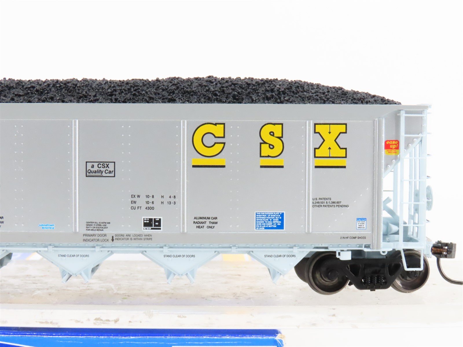 HO Scale ExactRail Evolution EE-1303-34 CSXT CSX 5-Bay Hopper #360082 w/ Load
