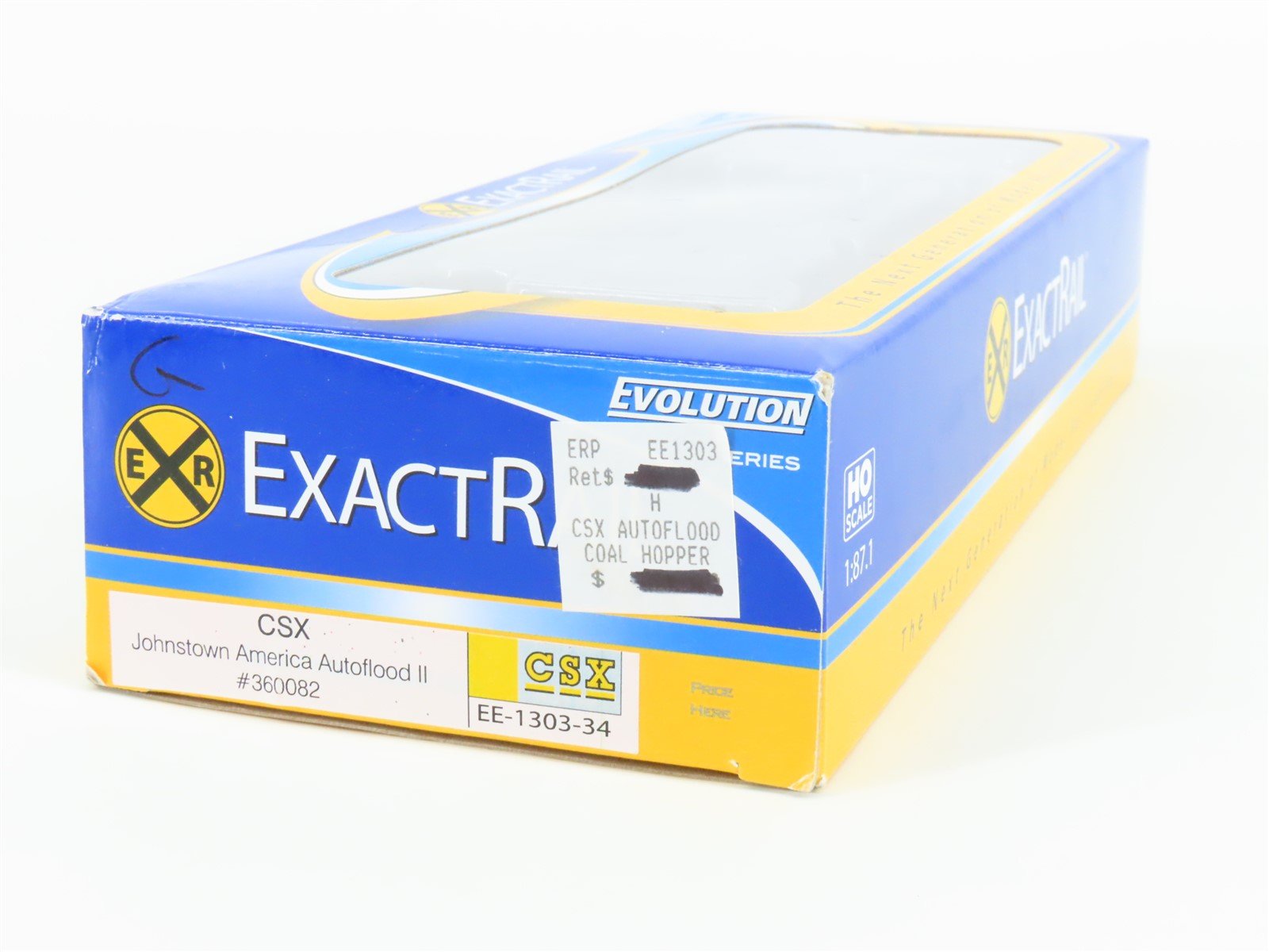 HO Scale ExactRail Evolution EE-1303-34 CSXT CSX 5-Bay Hopper #360082 w/ Load