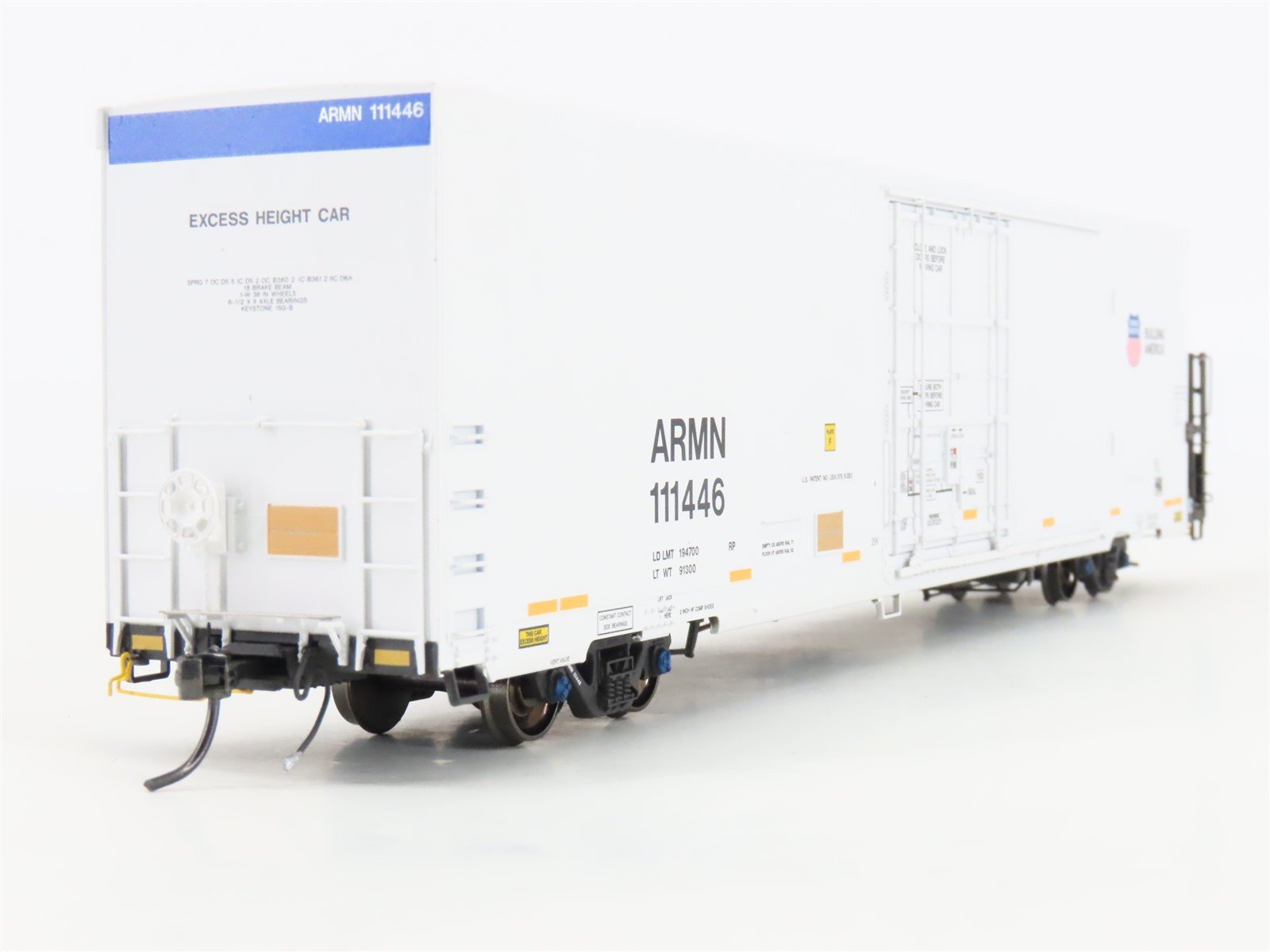 HO ExactRail Platinum EP-81050-36 UP ARMN Trinity 64' TRINCool Ph. III Reefer