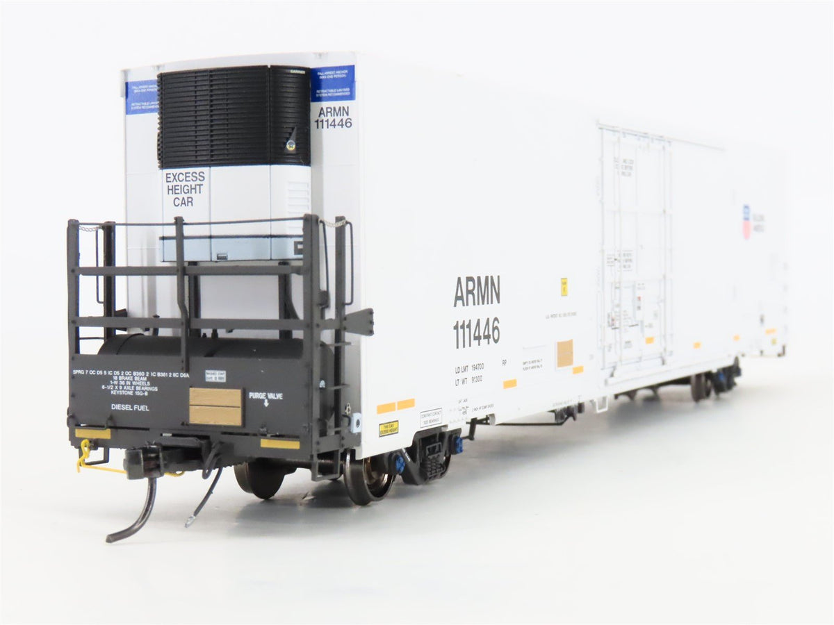HO ExactRail Platinum EP-81050-36 UP ARMN Trinity 64&#39; TRINCool Ph. III Reefer