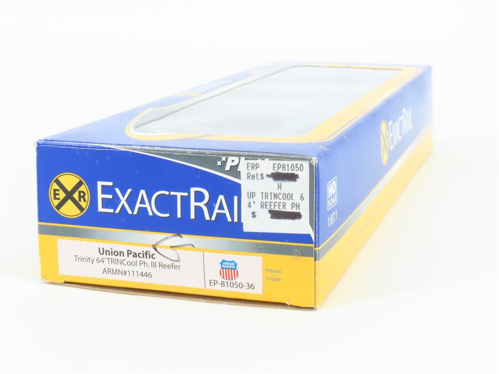 HO ExactRail Platinum EP-81050-36 UP ARMN Trinity 64' TRINCool Ph. III Reefer